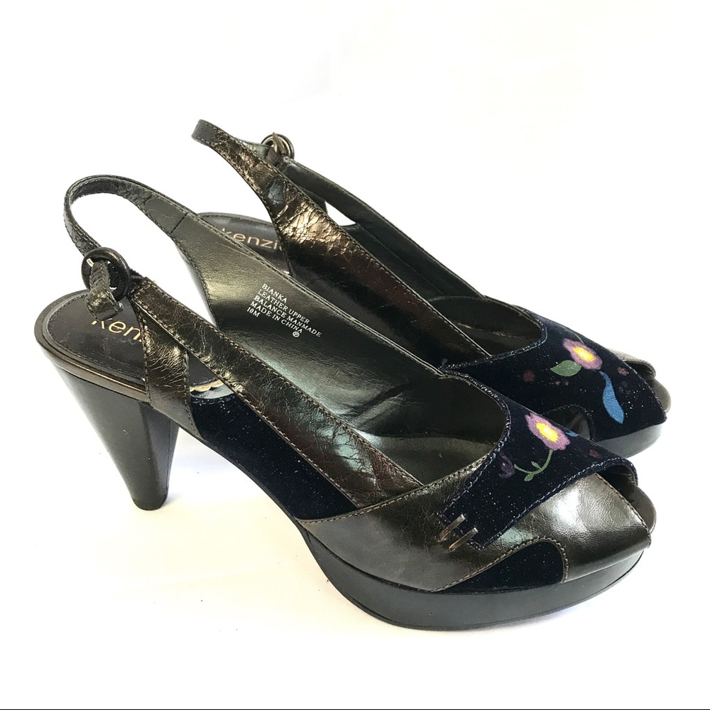 NEW Kenzie Bianka heels sz 10